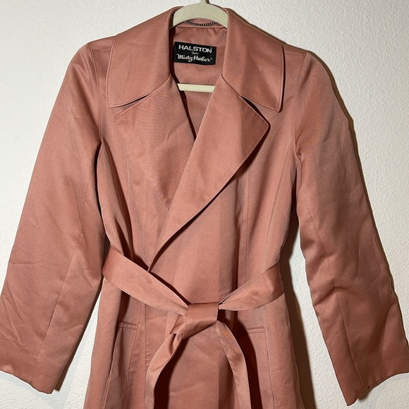 Vintage Halston For Misty Harbor Wrap Coat - Picture 2 of 11